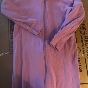 Primary baby girl footed sleeper